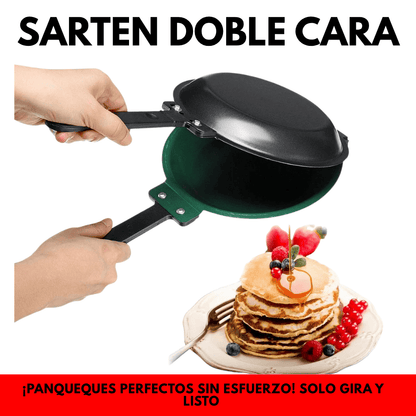 Sarten Doble Cara Antiadherente 19.3cm