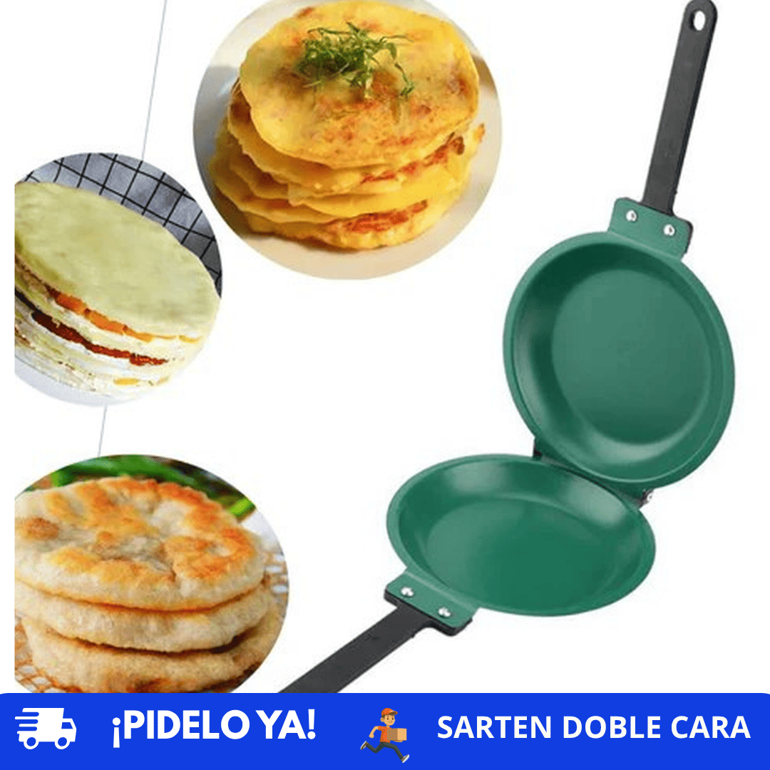 Sarten Doble Cara Antiadherente 19.3cm