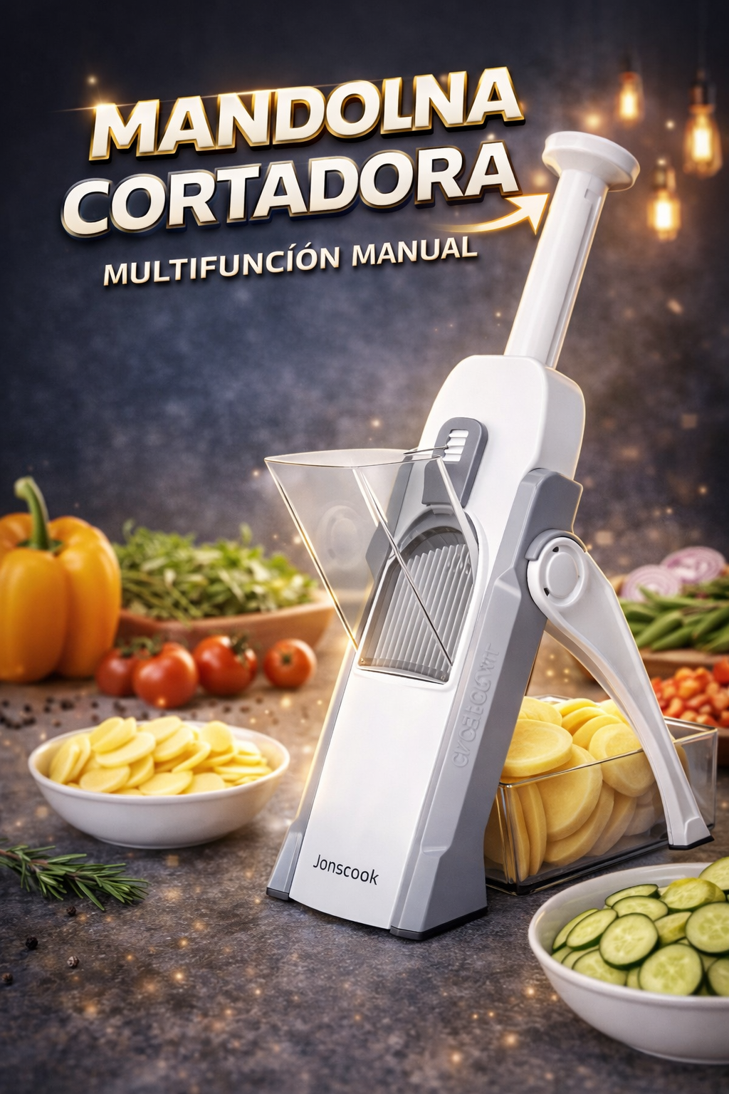 MANDOLINA PICADORA DE  VERDURAS