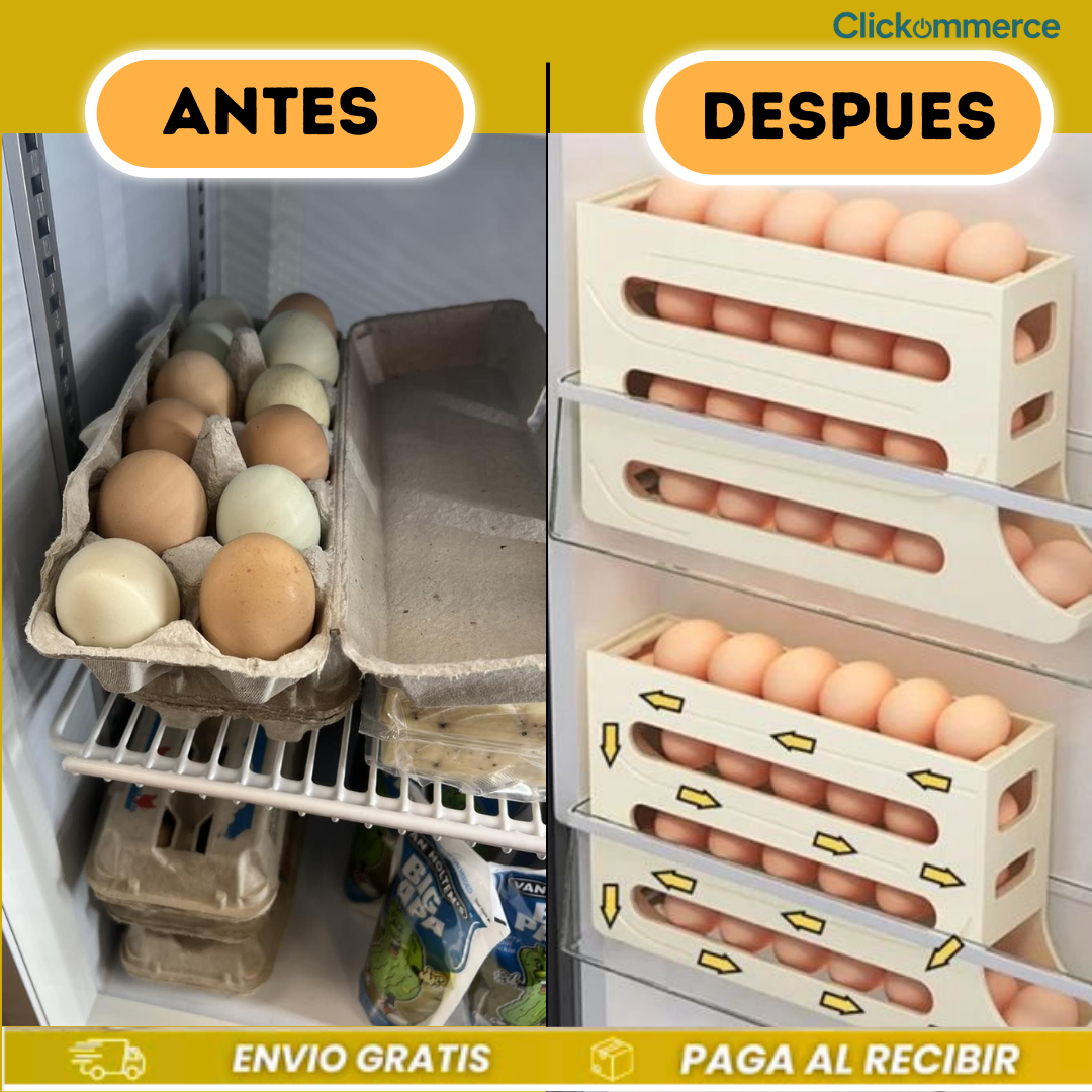 Organizador Y Dispensador De Huevos