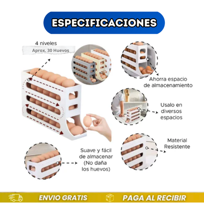 Organizador Y Dispensador De Huevos