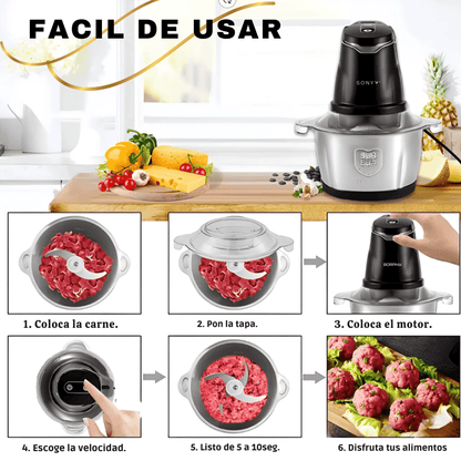 Picadora Electrica de Alimentos 2L