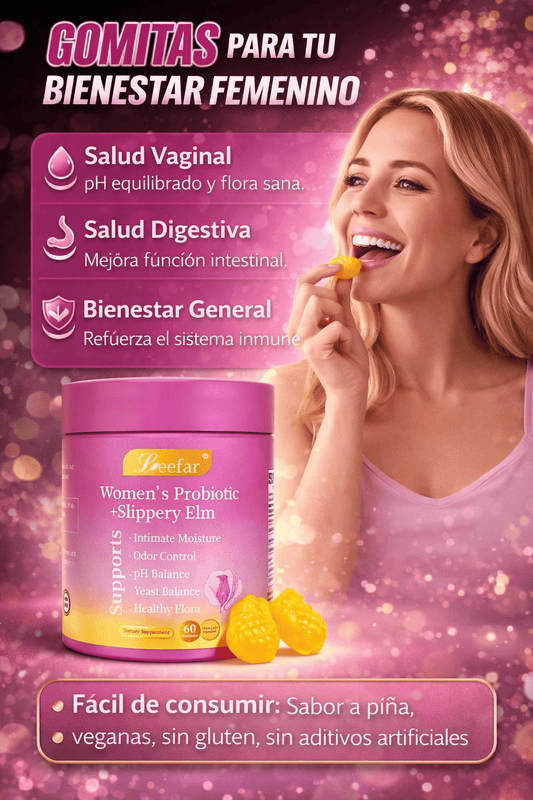Gomitas probióticas femeninas LEEFAR