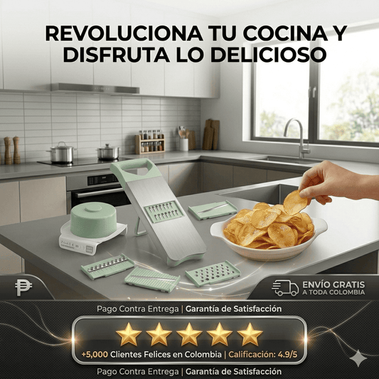 Cortador De Verduras 7 en 1