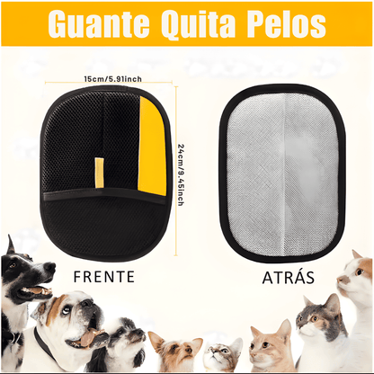 Guante Cepillo Quita Pelos o Motas