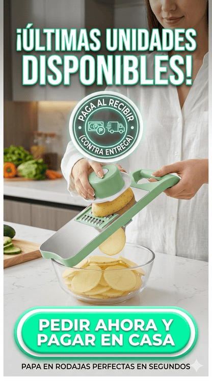 Cortador De Verduras 7 en 1