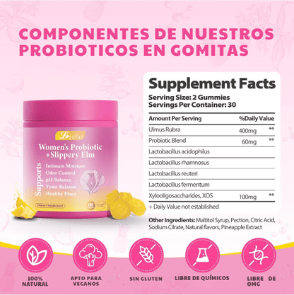 Gomitas probióticas femeninas LEEFAR