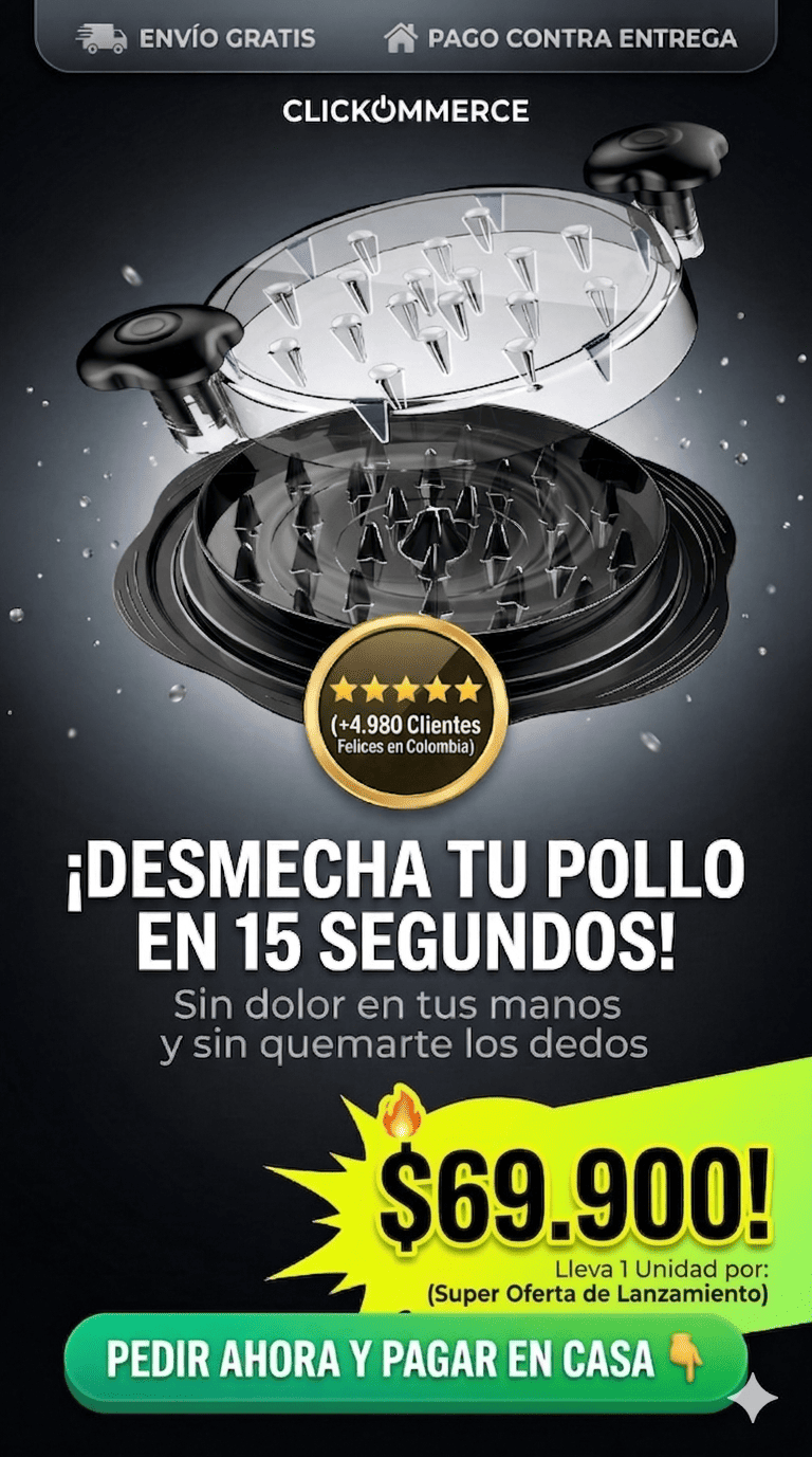 Desmenuzador de pollo y Carne